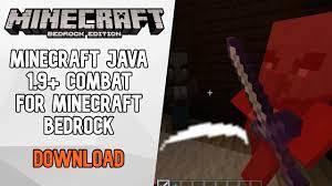 Since creating the minecraft version: Minecraft Java 1 9 Combat For Bedrock Minecraft Pe Mods Addons