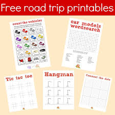Grab the kids road trip games pack here. More Road Trip Travel Printables Mum In The Madhouse
