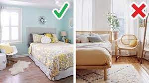 How to decorate a boring square bedroom add color. 20 Smart Ideas How To Make Small Bedroom Look Bigger Youtube