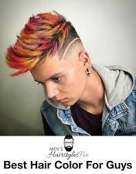 20 Best Hair Color For Guys In 2018 Men S Hairstyles Cool Hair Color Boys Colored Hair Cool Hairstyles