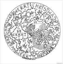 The world is full of stories. Cute Christmas Mandala Coloring Pages Mandala Coloring Pages Coloring Pages For Kids And Adults
