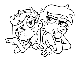 Star Vs The Forces Of Evil Coloring Pages Star Coloring Pages Cartoon Coloring Pages Coloring Pages