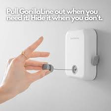 Maybe you would like to learn more about one of these? Gorillaline Retractable Clothesline Indoor Outdoor Heavy Duty Clothes Drying Laundry Line Wall Mounted Retracting Hanging Clothing Drying Rack Lock To Prevent Sagging Pricepulse