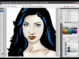 Create your next cartoon face now! How To Make Your Own Pic Into Cartoon Photoshop Video Gimp Tutorial Photoshop Painting