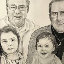 Turn Your smile Photo Into a Hand-Made Artist Portrait Painting Art