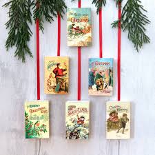 The stockings were hung by the chimney with care, in hopes that st. Tree Decoration Twas The Night Before Christmas Poem By Marvling Bros Ltd Notonthehighstreet Com