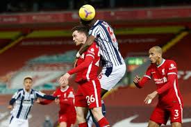 West brom's poor run of form makes them ideal victims as the reds aim to continue their march towards a successful title defence. Liverpool V West Brom 2020 21 Premier League