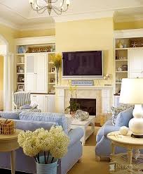 Country Colonial Style Google Search Yellow Walls Living Room Yellow Living Room Cottage Living Rooms