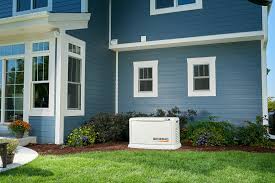 Generac portable during a power outage after a storm. Generac Generators All American Generator Services