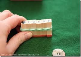 Rubber and clear stamps both work well. Great Idea For Stamping Crafts Cards Handmade Letter Stamps