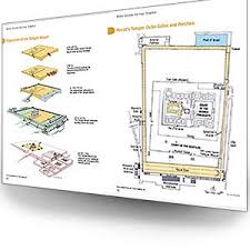 rose guide to the tabernacle with clear plastic overlays and