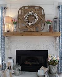 This is a project video showing how to install a w pattern/chevron shiplap around a fireplace bump out. Spring Mantel Shiplap Fireplace Herringbone Tile Home Decor Inspiration Fireplace Built Ins Fireplace Surrounds Slate Fireplace