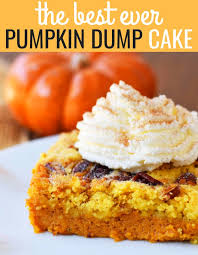 The Best Pumpkin Dump Cake With A Buttery Yellow Cake Mix The Easiest Fall Dessert Made In N Pumpkin Cake Recipes Dump Cake Pumpkin Thanksgiving Desserts Easy