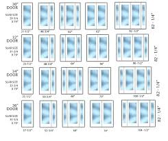 standard entry door size door dimensions sizing chart