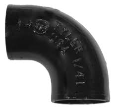 Hitesh steel is a trusted name in the field for proffering cast iron pipes fittings. Consolidated Supply Co Tyler Pipe 006893 Pipe 1 4 Bend 6 In No Hub Cast Iron