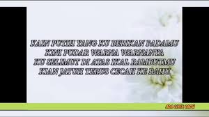 Explain your version of song meaning, find more of putra lyrics. Ada Lirik Lagu