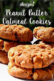 Peanut Butter Oatmeal Cookies These Were The Best Peanut Butter Coo Peanut Butter Oatmeal Cookies Peanut Butter Oatmeal Cookie Recipes Peanut Butter Oatmeal