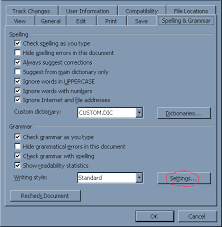 Checking Grammar