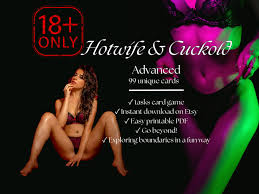 Hotwife Challenge Cards Advanced Hotwife Game for Cuckold Bulls, Stags and  Those in the Swinger Lifestyle 99 Hotwife Cuckold Dare Tasks - Etsy