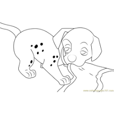 102 dalmatians coloring pages are a fun way for kids of all ages to develop creativity, focus, motor skills and color recognition. Disney Dalmatian Coloring Page For Kids Free 102 Dalmatians Printable Coloring Pages Online For Kids Coloringpages101 Com Coloring Pages For Kids