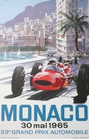 Checo pérez, verstappen y red bull, todos beneficiados por el motor honda. 1965 Gp De Monaco En Montecarlo Gran Premio De Monaco Carteles De Viajes Vintage Grand Prix Racing