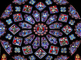 Cut out random rectangular shapes from multiple colors of construction paper. The Stained Glass Windows Of Chartres Cathedral World History Encyclopedia