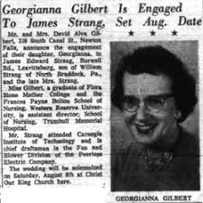 Georgianna Gilbert Strang (1926-1991)