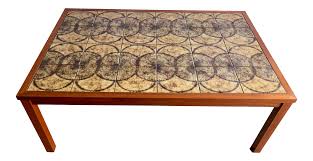 If you're into tile top coffee tables you're in for a real treat. Danish Teak Tile Top Coffee Table Chairish