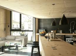 Piece A Vivre Et Cuisine De La Maison L A La Garenne Colombes Architecte Herve Gaillaguet Maison Maison Contemporaine Architecte