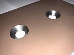 countersunk holes in sheet metal c&s