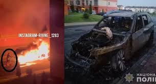 Кримінальні новини, надзвичайні події, дтп, вбивства, пограбування, кримінал. Borzij I Shustrij Palayuchi Avto Ta Kriminalni Rozbirki V M Rivne Foto Radio Trek