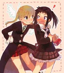 Soul Eater Maka And Tsugumi Soul Eater Death Soul Eater Soul Eater Kid