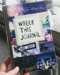 I decided to create a blog to help you find inspiration and ideas to complete your wreck this journal. Wreck This Journal Cover Idea Tumblr Pictures Wreck This Journal Cover Wreck This Journal Cover Bullet Journal Cover Ideas Wreck This Journal