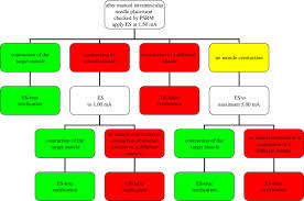 flowchart for the protocol for manual intramuscular needle