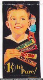 Vintage Gum Sticks • Antique Advertising