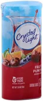 Crystal Light Fruit Punch Drink Mix 6 Ea Nutrition Information Innit