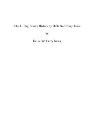 Messenger Lewis Family History by Della Sue Curry Jones