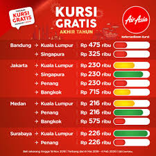 Airasia continues to offer exclusive deals for big members in conjunction with the upcoming chinese new year celebration, airasia is offering special late night flights between peninsular and east malaysia. Promo Tiket Air Asia Terbaru Jet Skaa