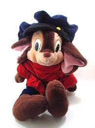 Fievel Mousekewitz 22 American Tail Plush Stuffed Animal Sears 1986 Complete