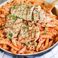 Penne alla vodka with chicken recipe. Penne Alla Vodka With Chicken Recipe Bake Me Some Sugar