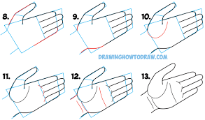 How To Draw Hands Open Palm Drawing Cartoon Open Palmed Hands Easy Steps Drawing Lesson For Beginners How To Draw Step By Step Drawing Tutorials Hey world, today's drawing lesson will be dealing with a very touchy and sensitive subject. how to draw hands open palm drawing