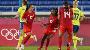 The canadian women's soccer team practised thursday at a training field just outside tokyo in preparation for the olympic final against sweden. Wflvqdx6yqdi5m