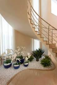 Indoor Garden Office And Office Plants Design Ideas For Summer 14 In 2020 Inside Garden Stair Decor House Plants Decor