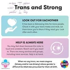 'how do i know if i'm trans?' Acon Photos Facebook