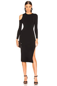 Nicholas Compact Cold Shoulder Dress In Black Cold Shoulder Dress Fashion Clothes Women Dresses