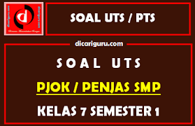Check spelling or type a new query. Soal Uts Pjok Kelas 7 Semester 1 Tahun 2020 2021 Dicariguru Com