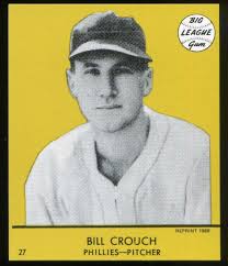 1941 Goudey (Yellow 1988 Reprint) #27 Bill Crouch Philadelphia Phillies