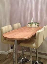 Our collection of white dining tables and black dining tables make for an artful arrangement. Worktop Breakfast Bar With Rounded Corners Breakfast Bar Kitchen Rustic Dining Table Round Kitchen
