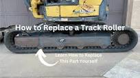 How to Replace a Track Roller on a Mini Excavator