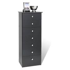 Shop dressers & chests online. Edenvale 7 Drawer Tall Chest Finish Black Walmart Com Walmart Com